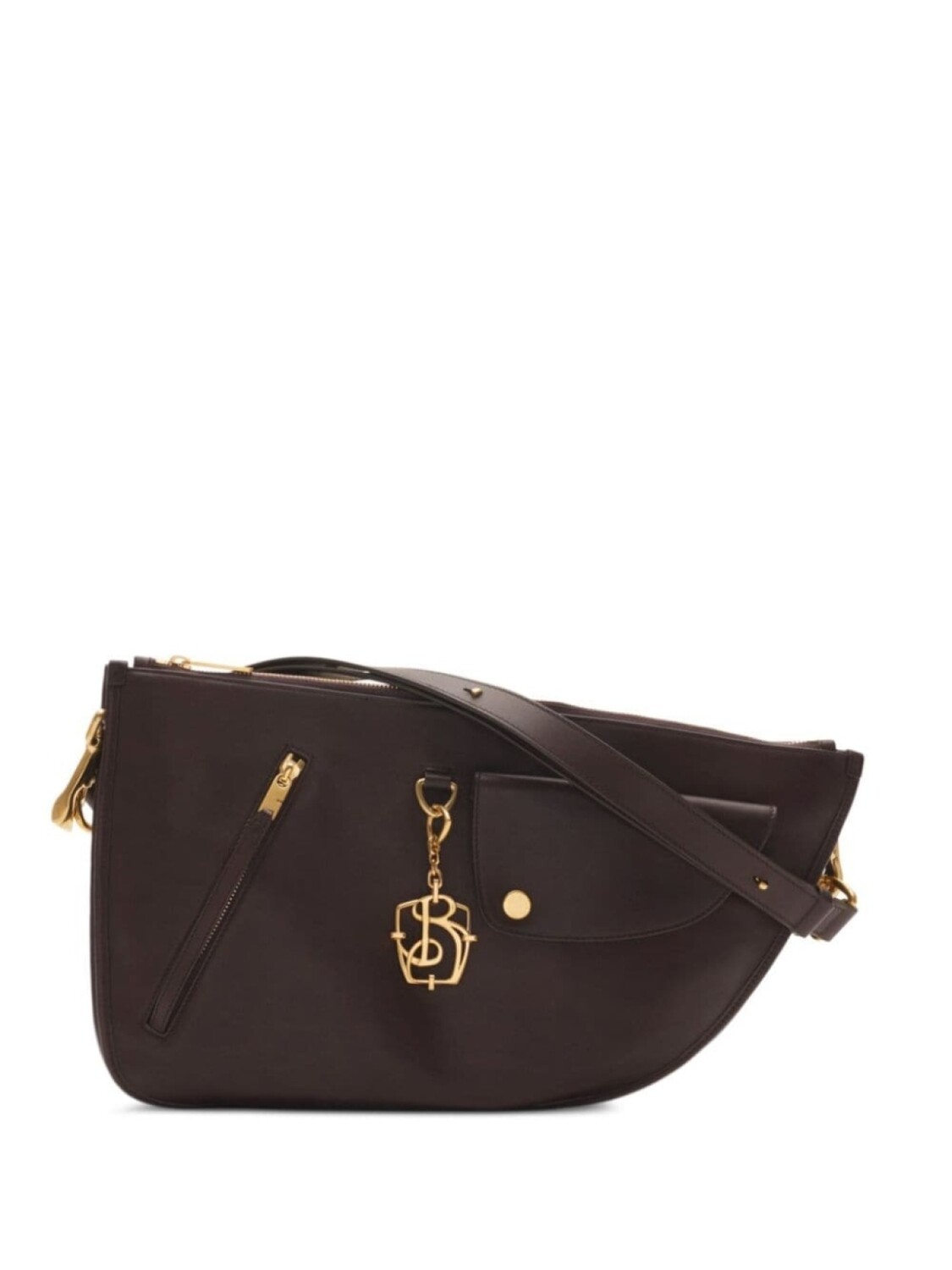 

Сумка Burberry Shield Twin, коричневый