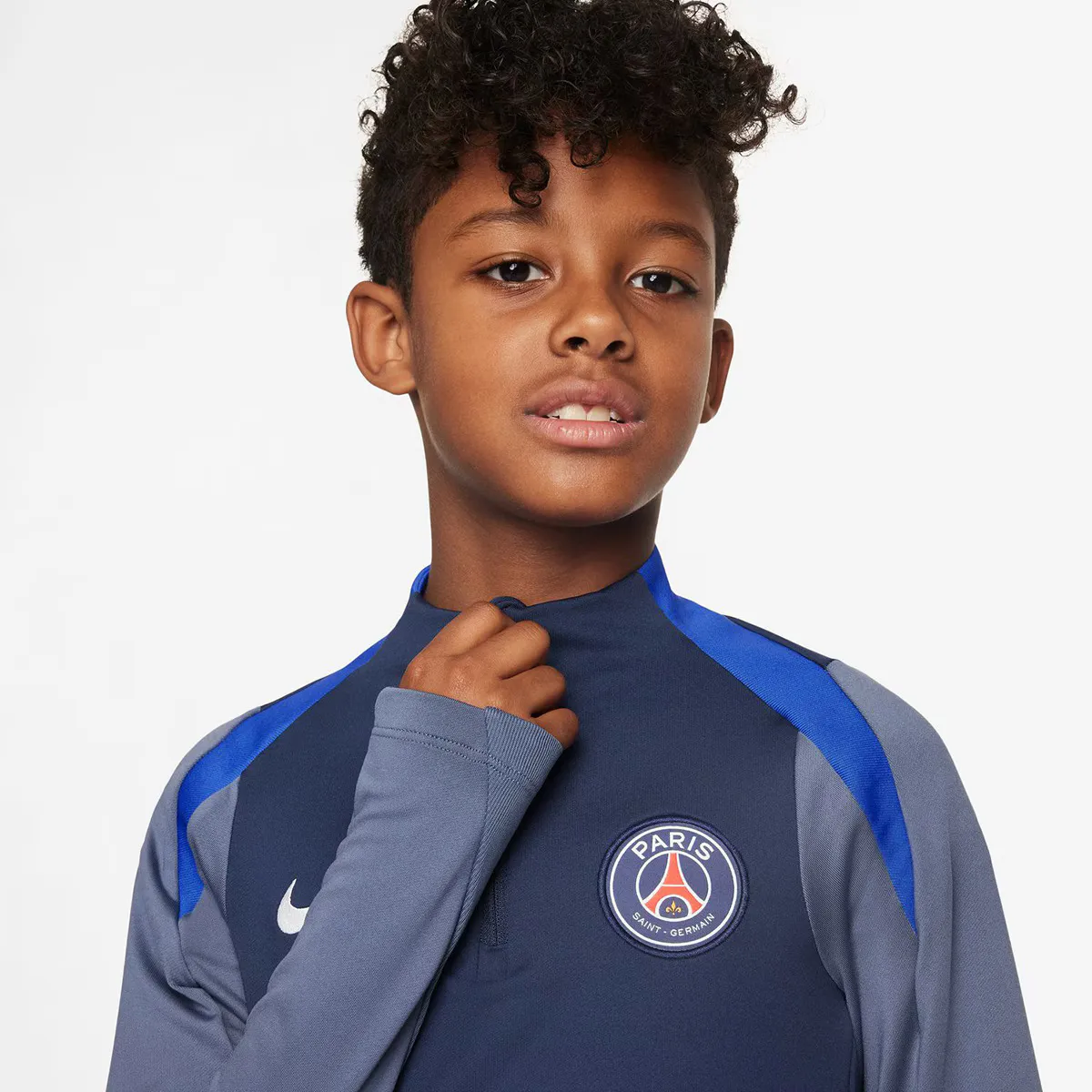 Футболка мужская Paris Saint-Germain PSG Strike Nike, темно-синий — фото 3