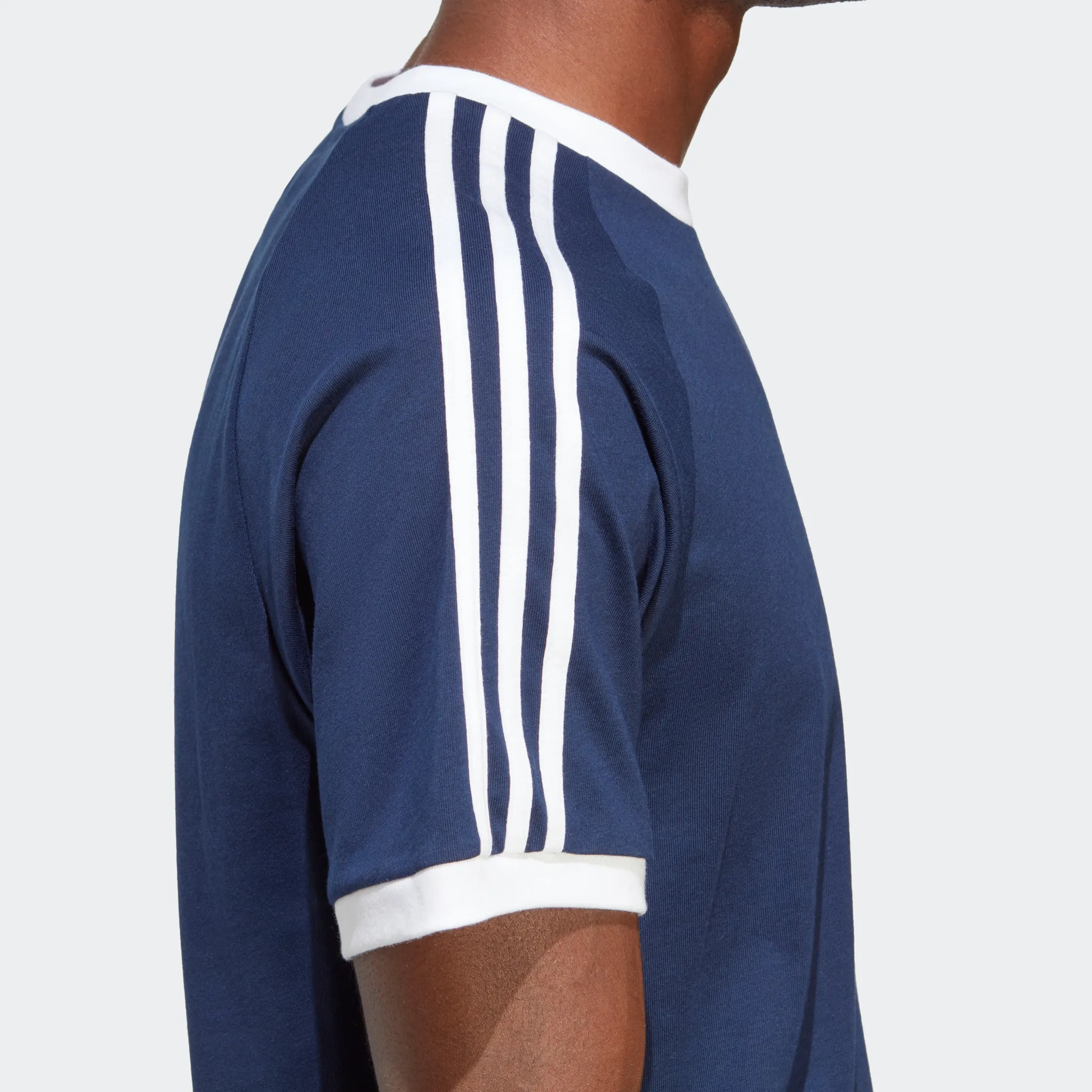 Футболка Adidas Originals 3-Stripes Night Indigo — фото 4