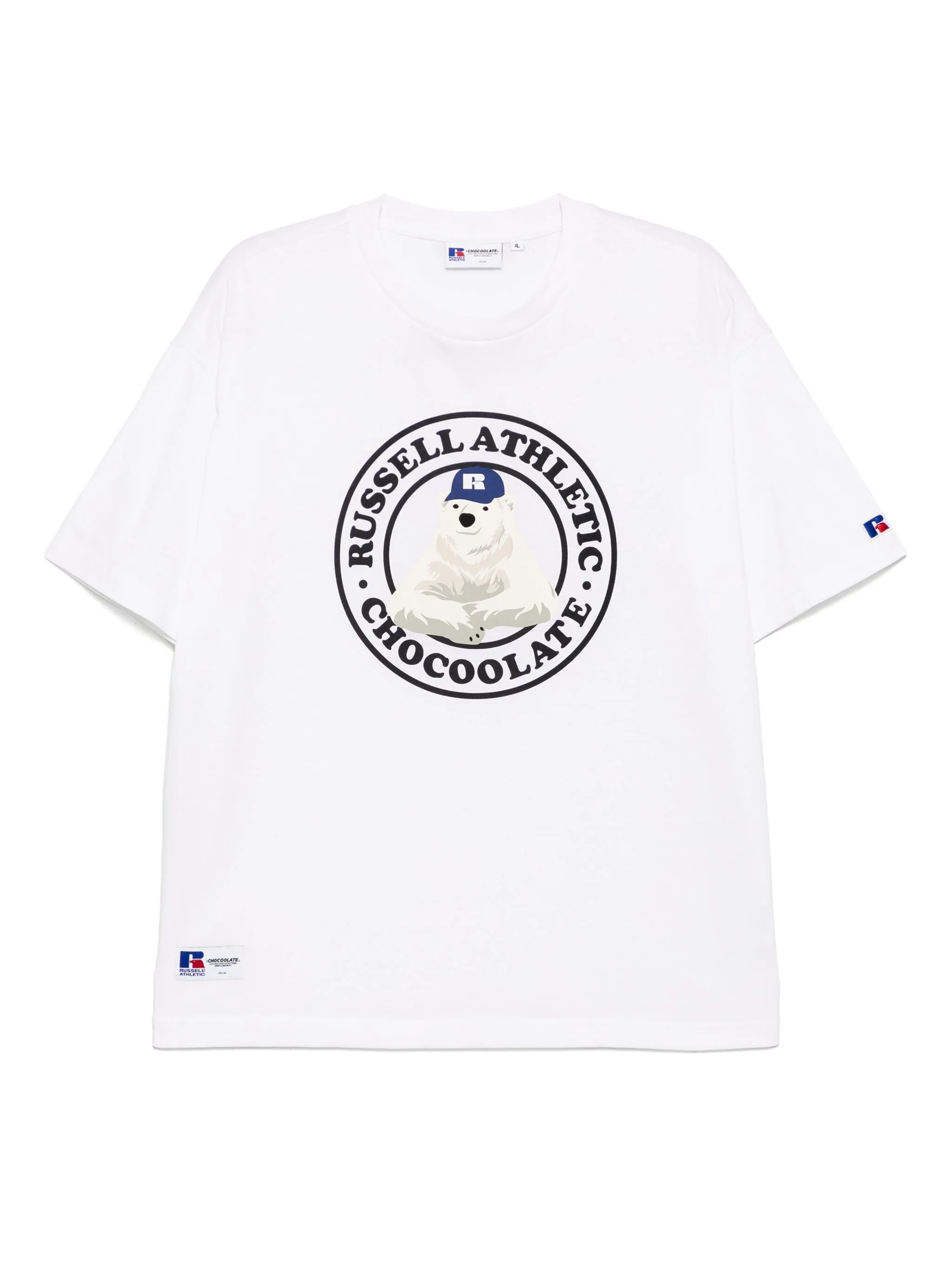 

Футболка с графичным принтом Chocoolate, белый