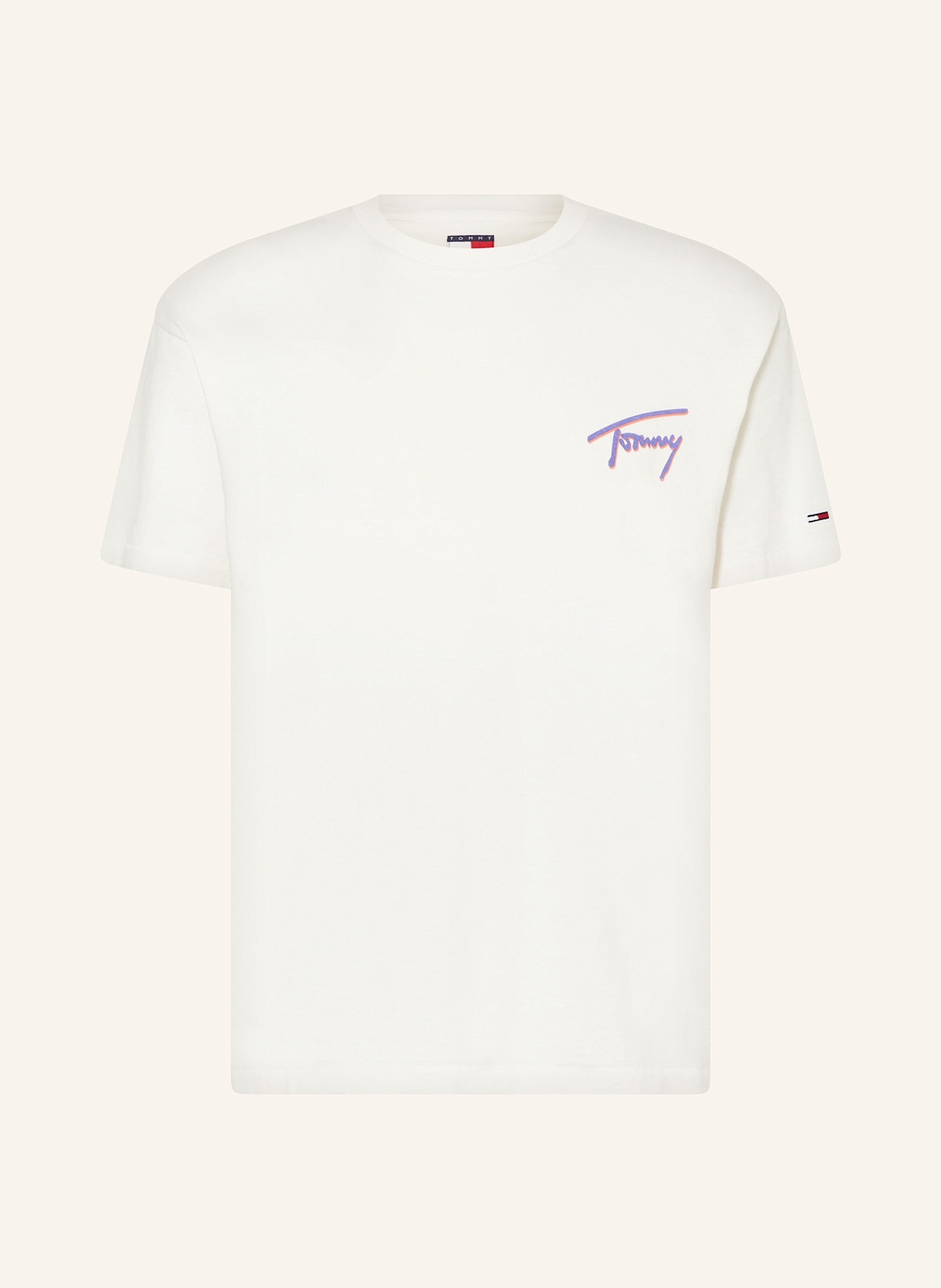 

Футболка Tommy Jeans, экрю