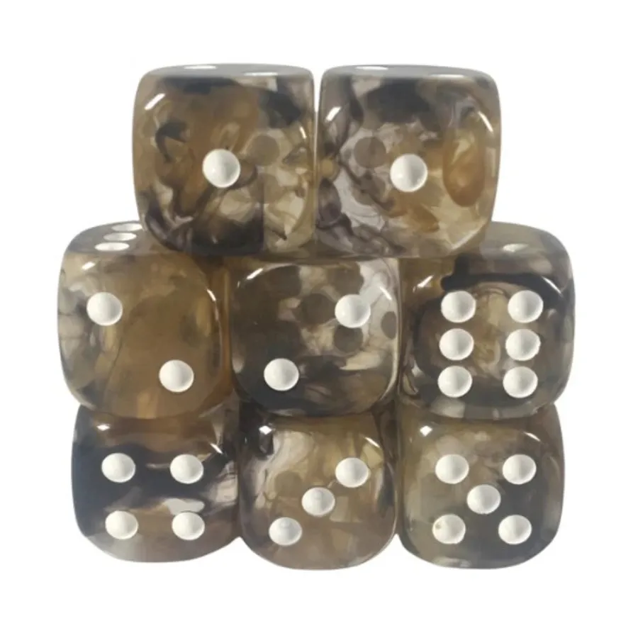 

d6 18 мм Укус оборотня с белым (12), Class & Creature Dice - d6 Sets