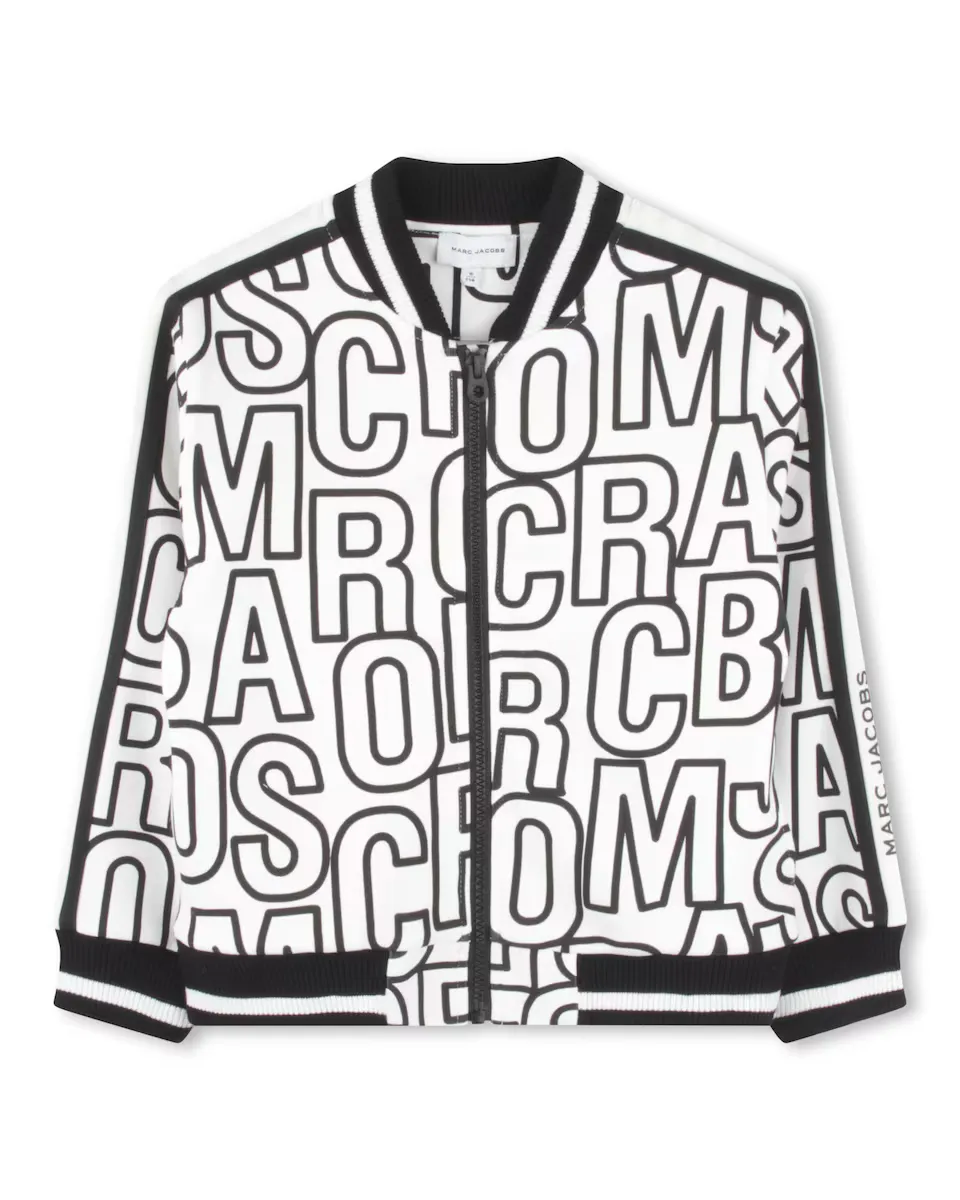 

Куртка для мальчика из черного хлопка Marc Jacobs, чёрный