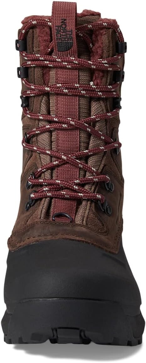 Женские зимние ботинки The North Face Chilkat V 400 водонепроницаемые комбинированные, коричневый — фото 2