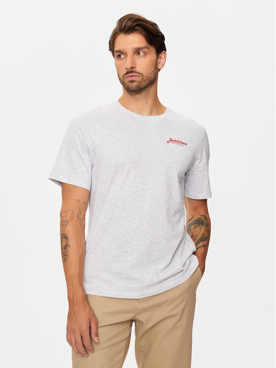

Футболка свободного кроя Jack&Jones, серый