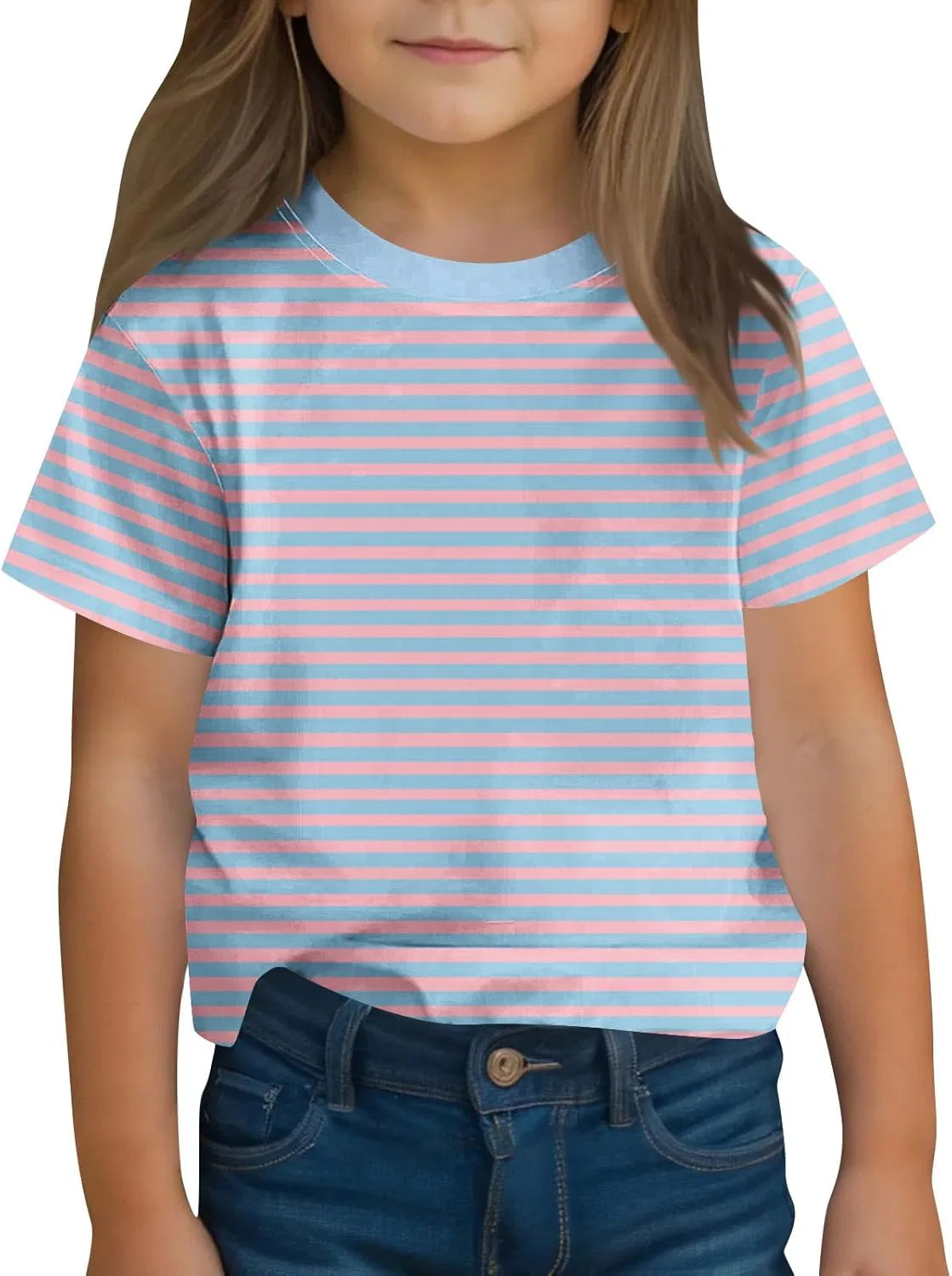 Футболка детская с коротким рукавом Zzalalana, Light Blue