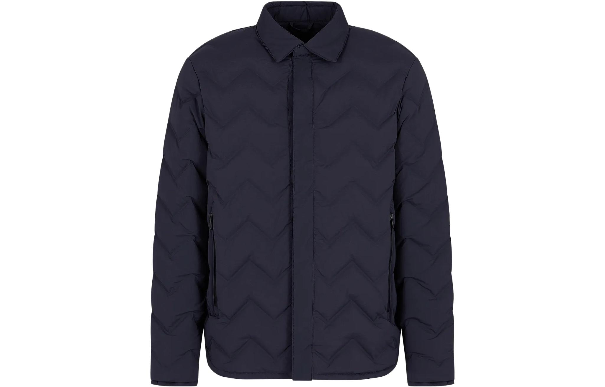 

EMPORIO ARMANI Пуховик мужской темно-синий, Marine Blue