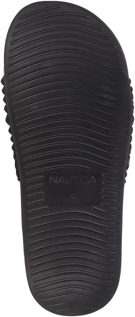 Мужские сандалии Nautica без застежки, черный — фото 4