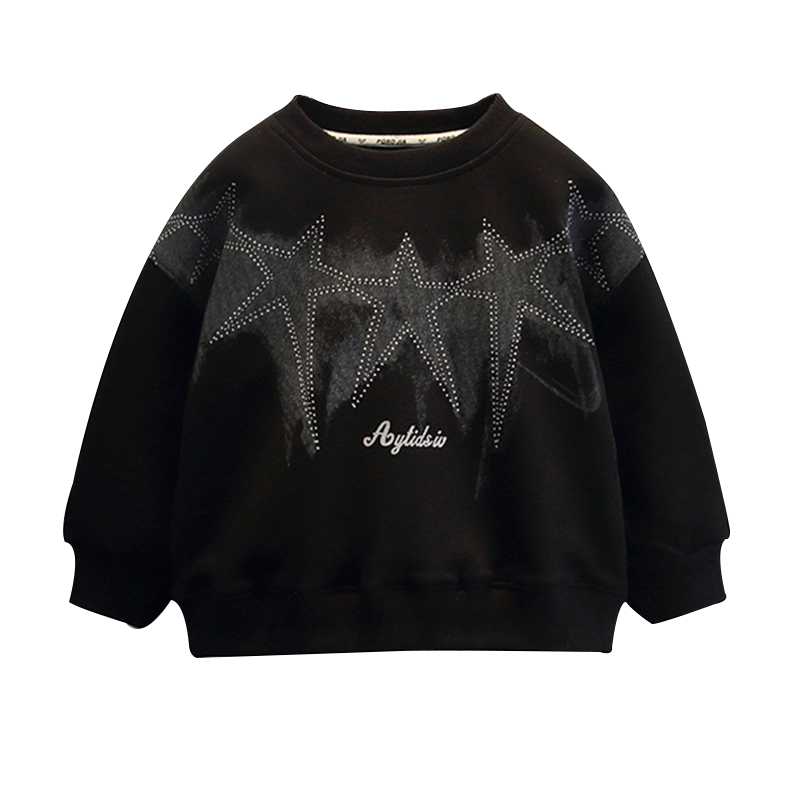 

Детский свитшот с круглым вырезом Moderate PROTECTCAMEL, черный