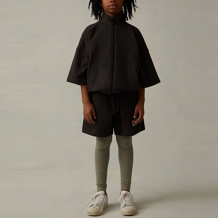 Детская куртка Fear Of God Essentials, цвет Black Iron — фото 2