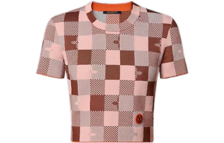 

Укороченный топ женский фуксия Louis Vuitton