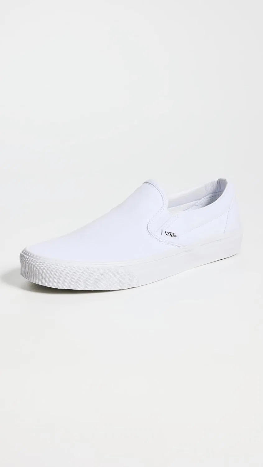 Классические слипоны Vans, Weiß (True White) — фото 2