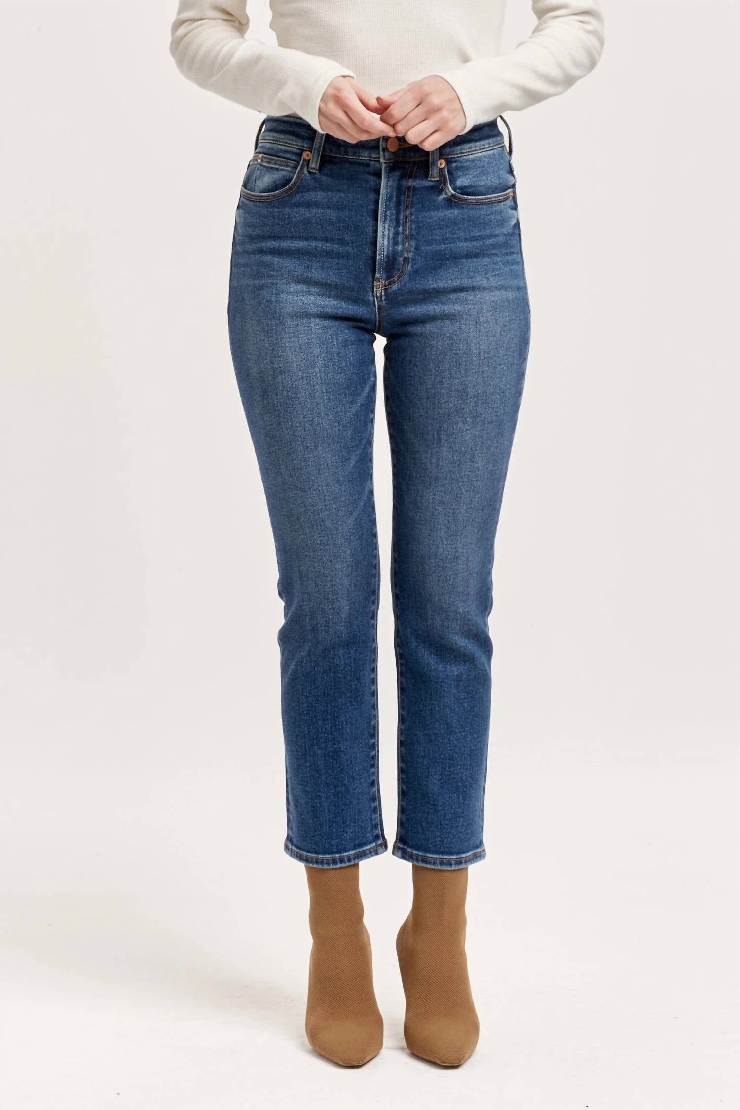 

Джинсы Frankie Midtown синего цвета DEAR JOHN DENIM