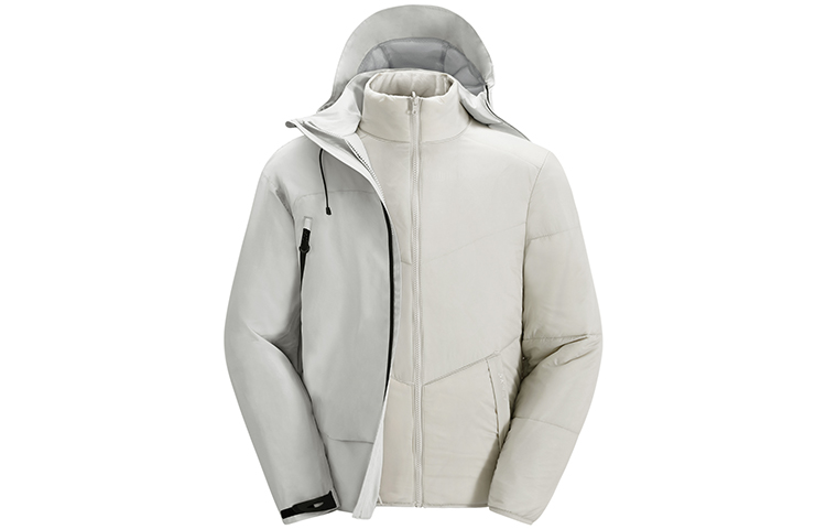 

SUPIELD Ветровка из серии флиса с воздушным охлаждением Унисекс, Silver Limestone