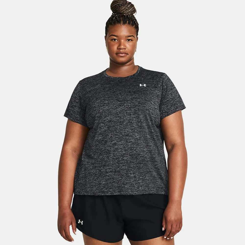 

Футболка с коротким рукавом спортивная Under Armour Tech C-Neck Twist, черный