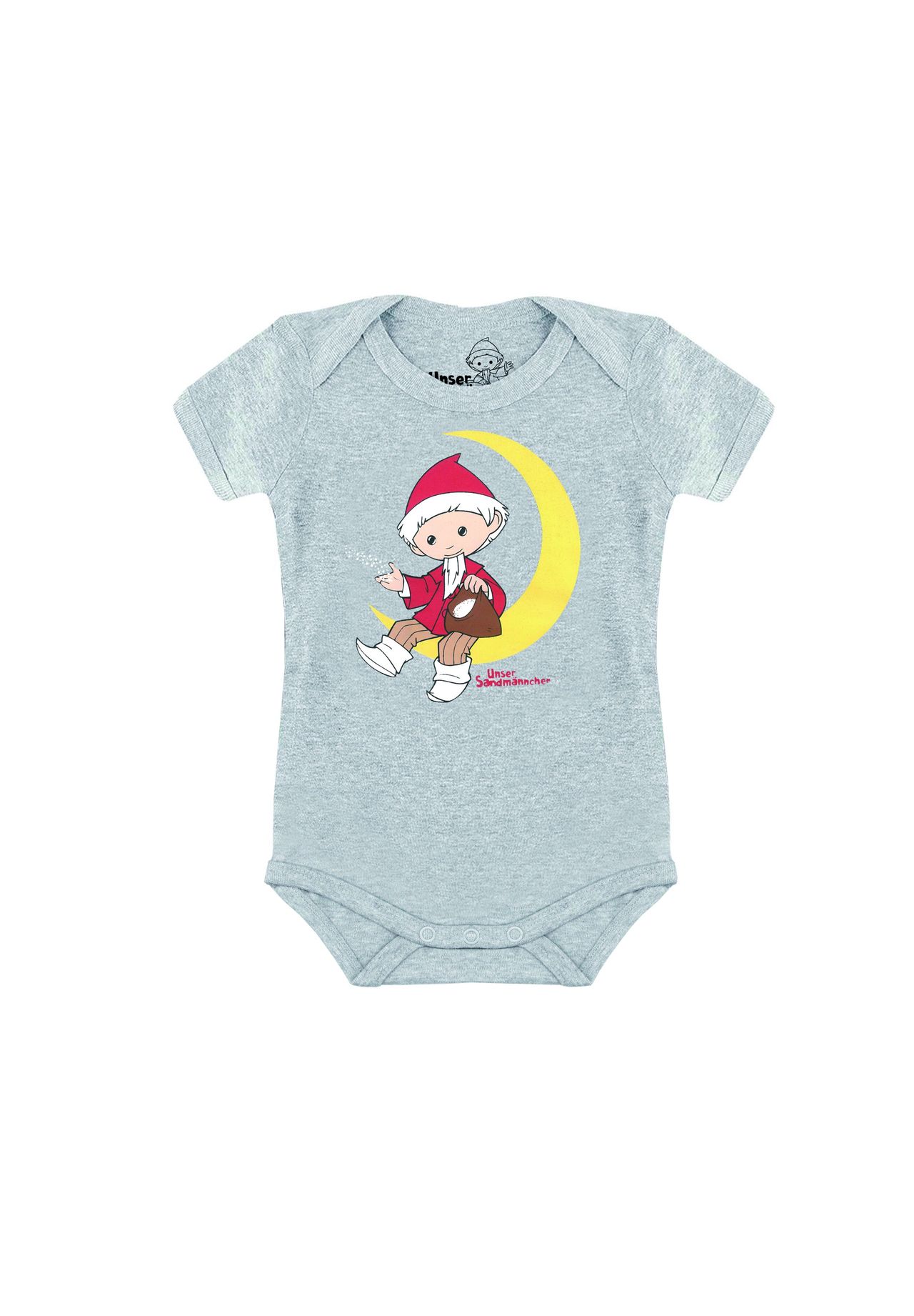 

Детское тело Наш Песочный человек - Луна LOGOSHIRT, цвет Grey-melange