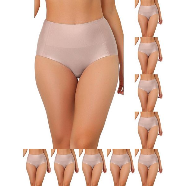 

10 пар женского корректирующего белья хай-вейст Inspire Chic, Light Pink