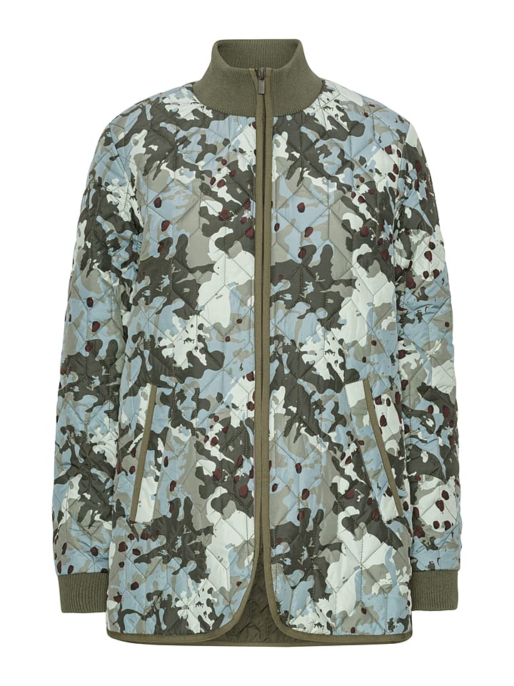 

Стеганая куртка Ilse Jacobsen Steppjacke, хаки