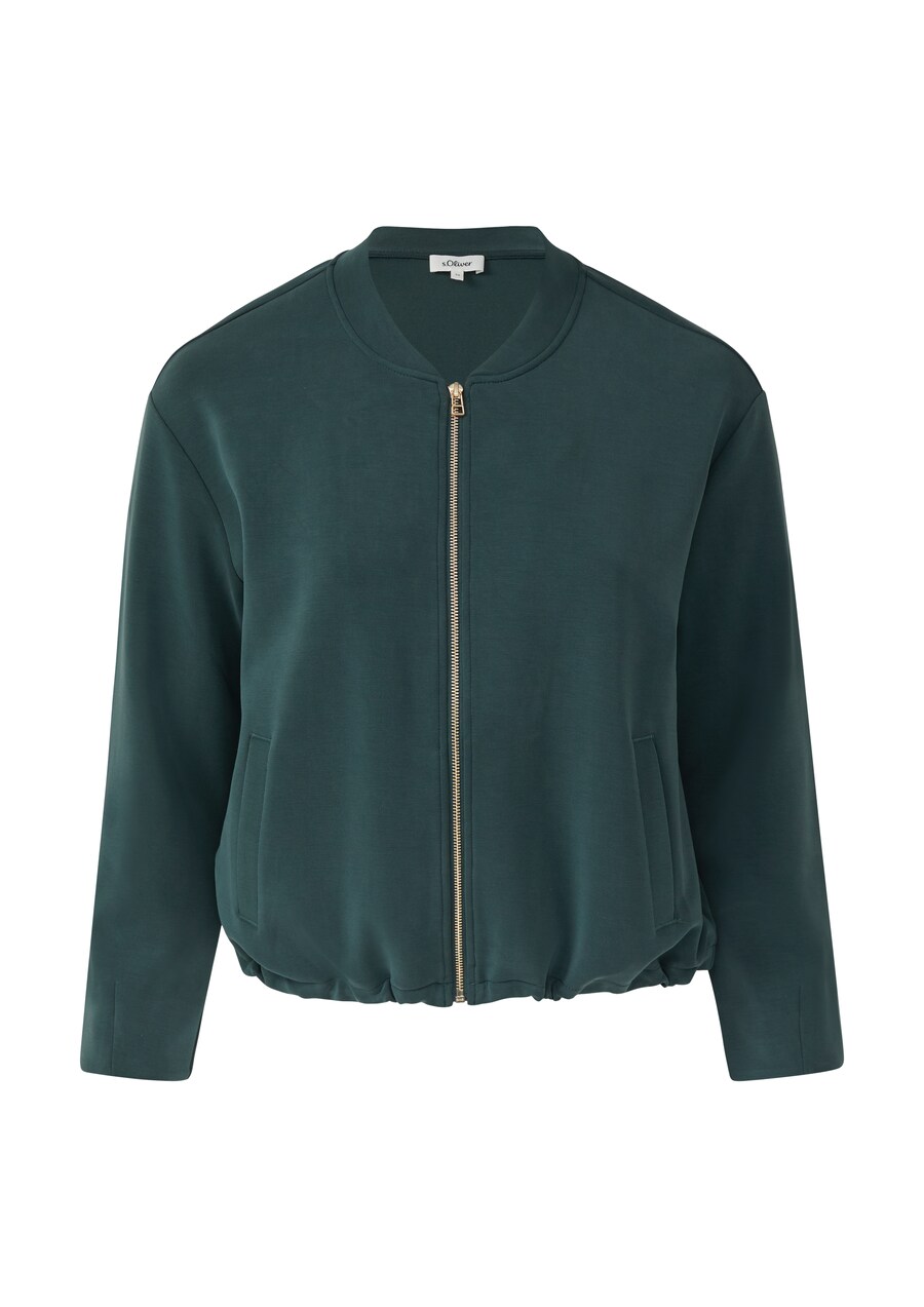 

Худи с капюшоном на молнии s.Oliver, Petrol