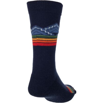

Парковые носки из мериносового жаккарда Pendleton, синий
