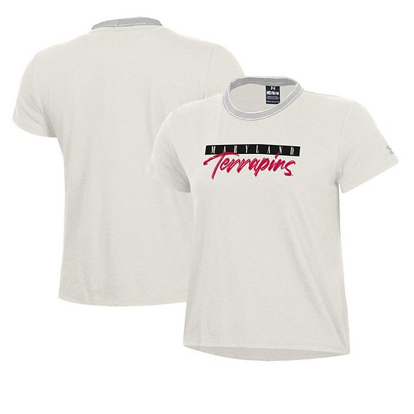 

Женская футболка cream maryland terrapins iconic Under Armour