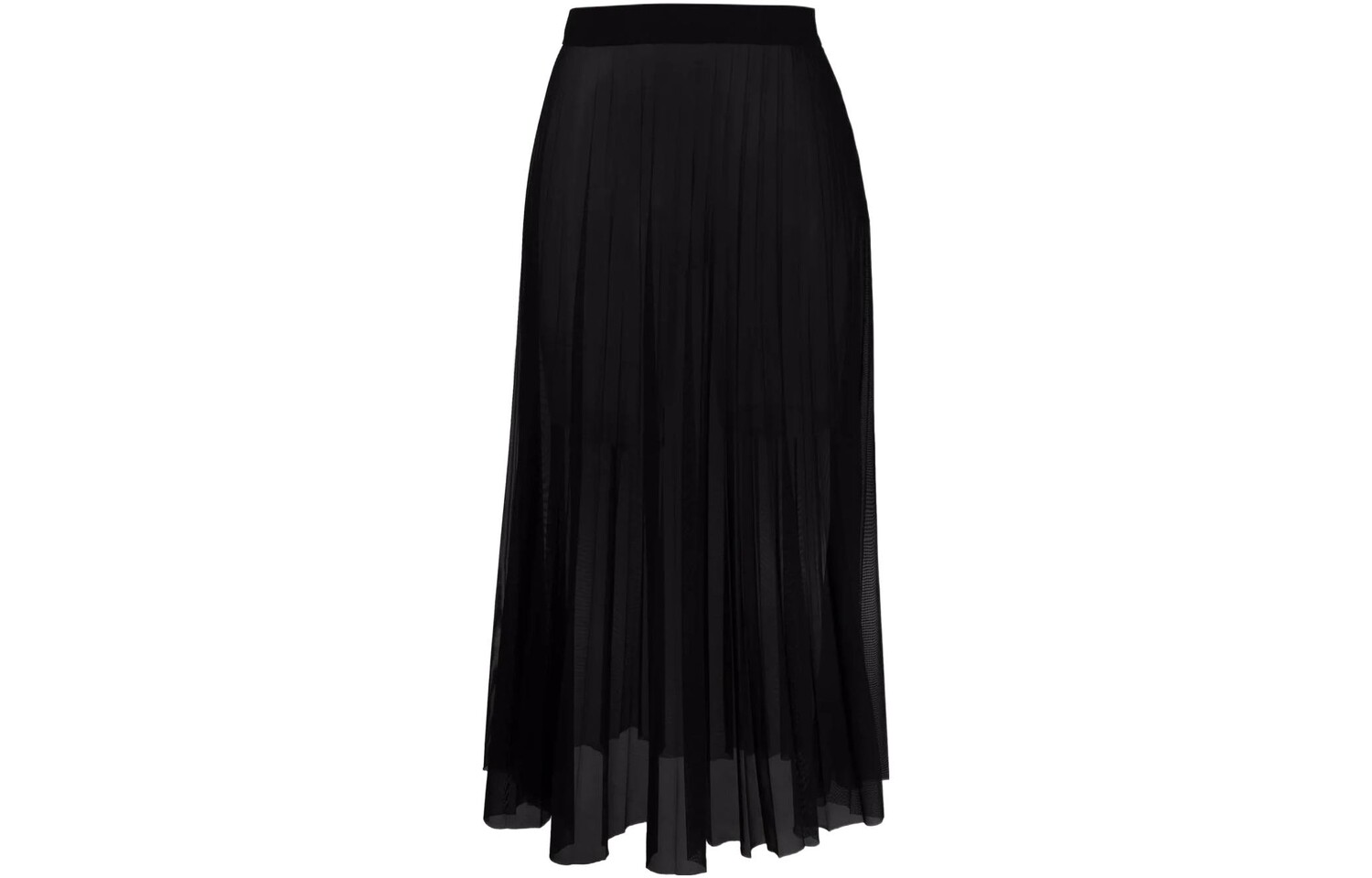 

Повседневная длинная юбка женская черная Mm6 Maison Margiela