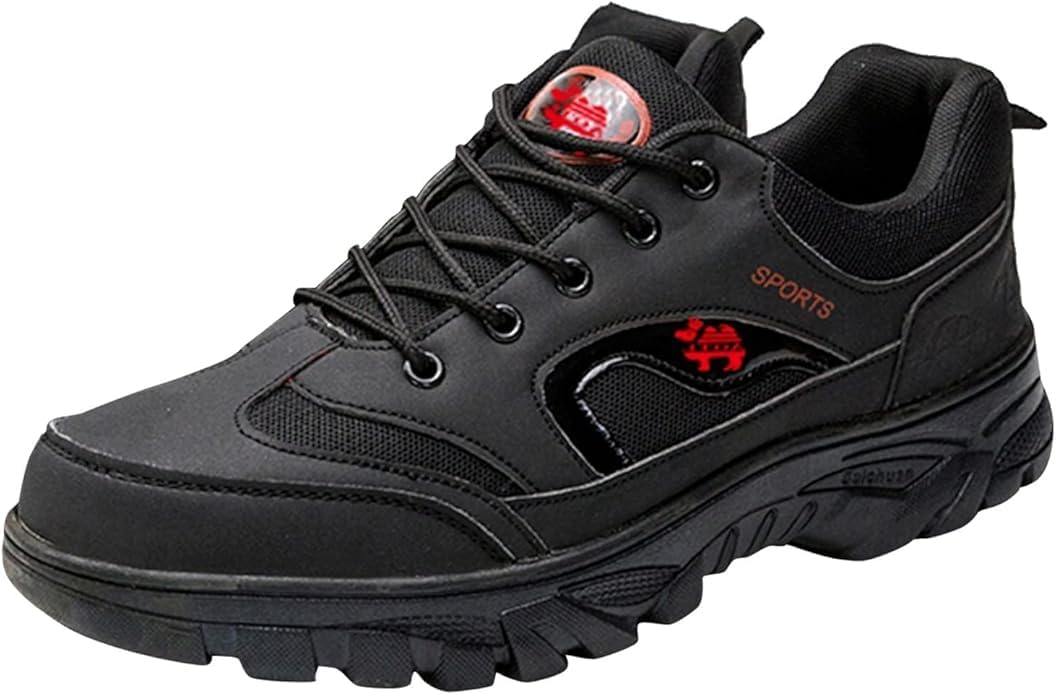 

Водонепроницаемые низкие кроссовки для походов для мужчин- альпинистские ботинки, идеальные для прогулок на природе, ходьбы и бега Hhhchpm, черный