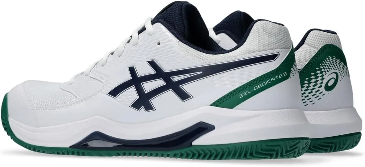 Кроссовки для тенниса ASICS, цвет White/Midnight — фото 2
