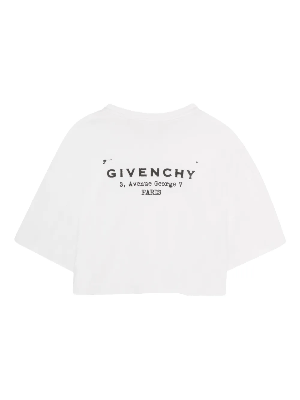 Футболка с короткими рукавами Givenchy Kids, белый — фото 2