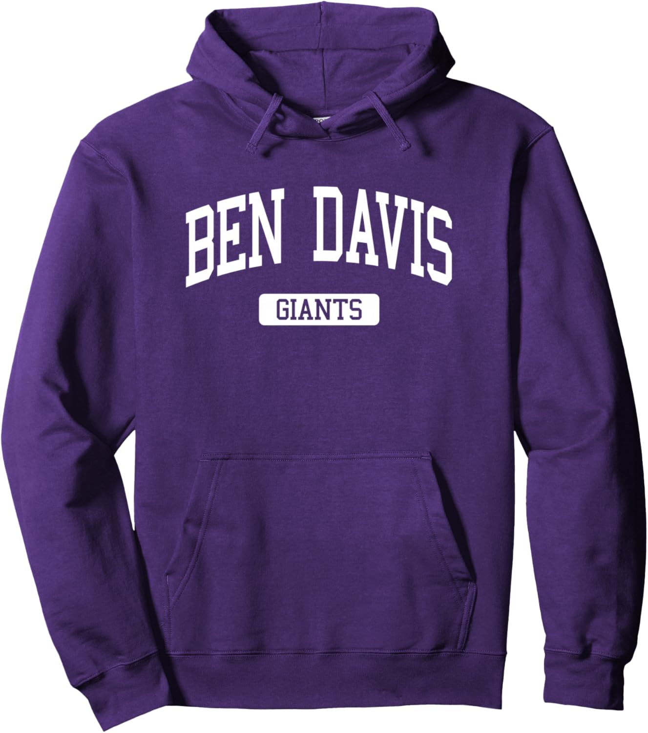 

Спортивная толстовка Ben Davis High School HS Indianapolis IN Varsity Sports Hoodie Ben Davis High School T-Shirts & Gifts, фиолетовый