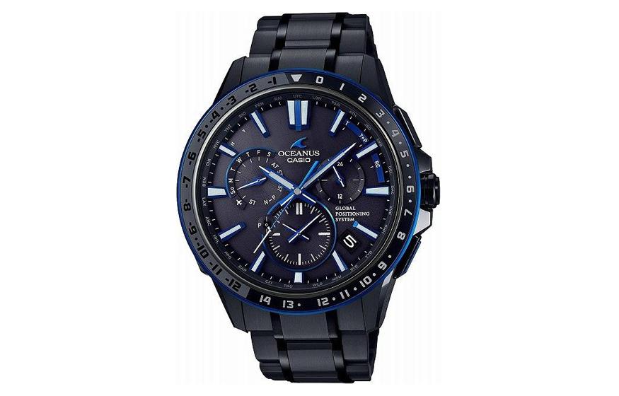 

Мужские часы CASIO OCEANUS 45 мм черные