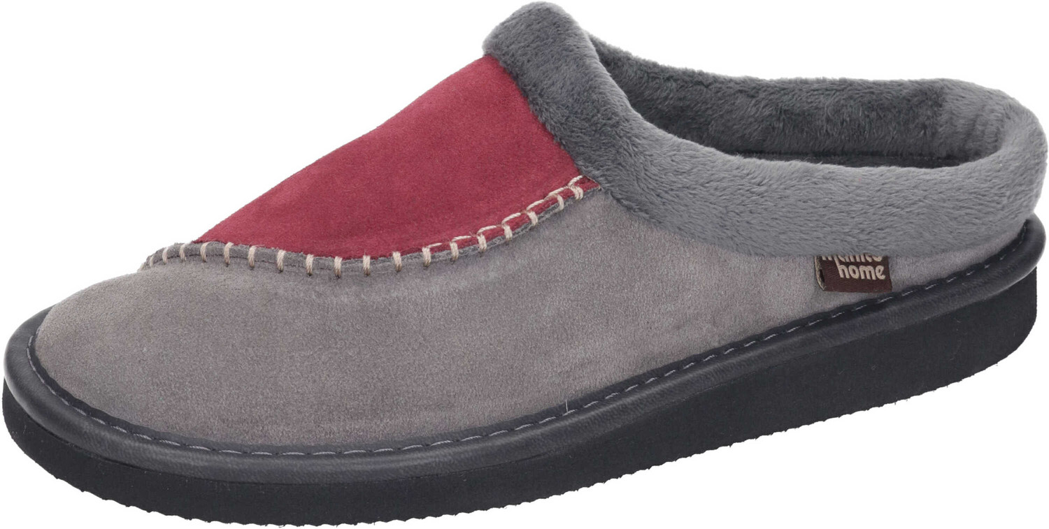 

Тапочки Manitu Home Klassische, цвет gris/bordeaux