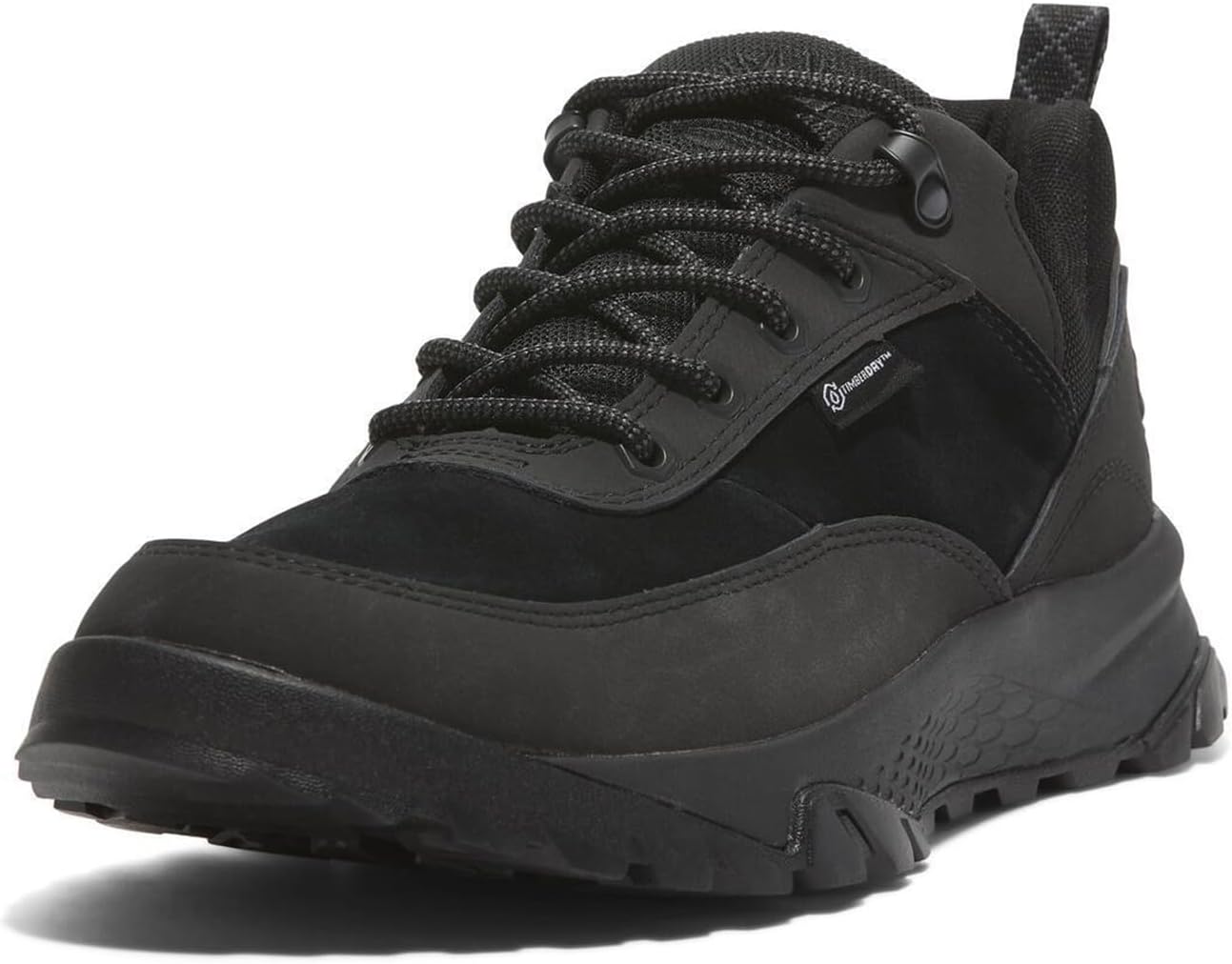 Timberland мужские низкие шнурованные водонепроницаемые походные ботинки Chukka Boat, Blk Leather — фото 2