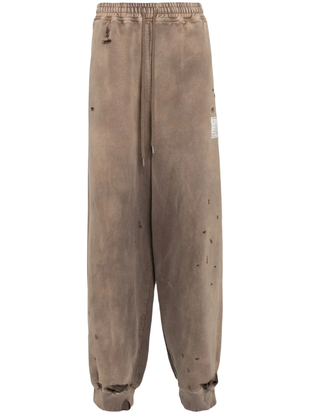 

Брюки Sun Faded Maison Mihara Yasuhiro, коричневый