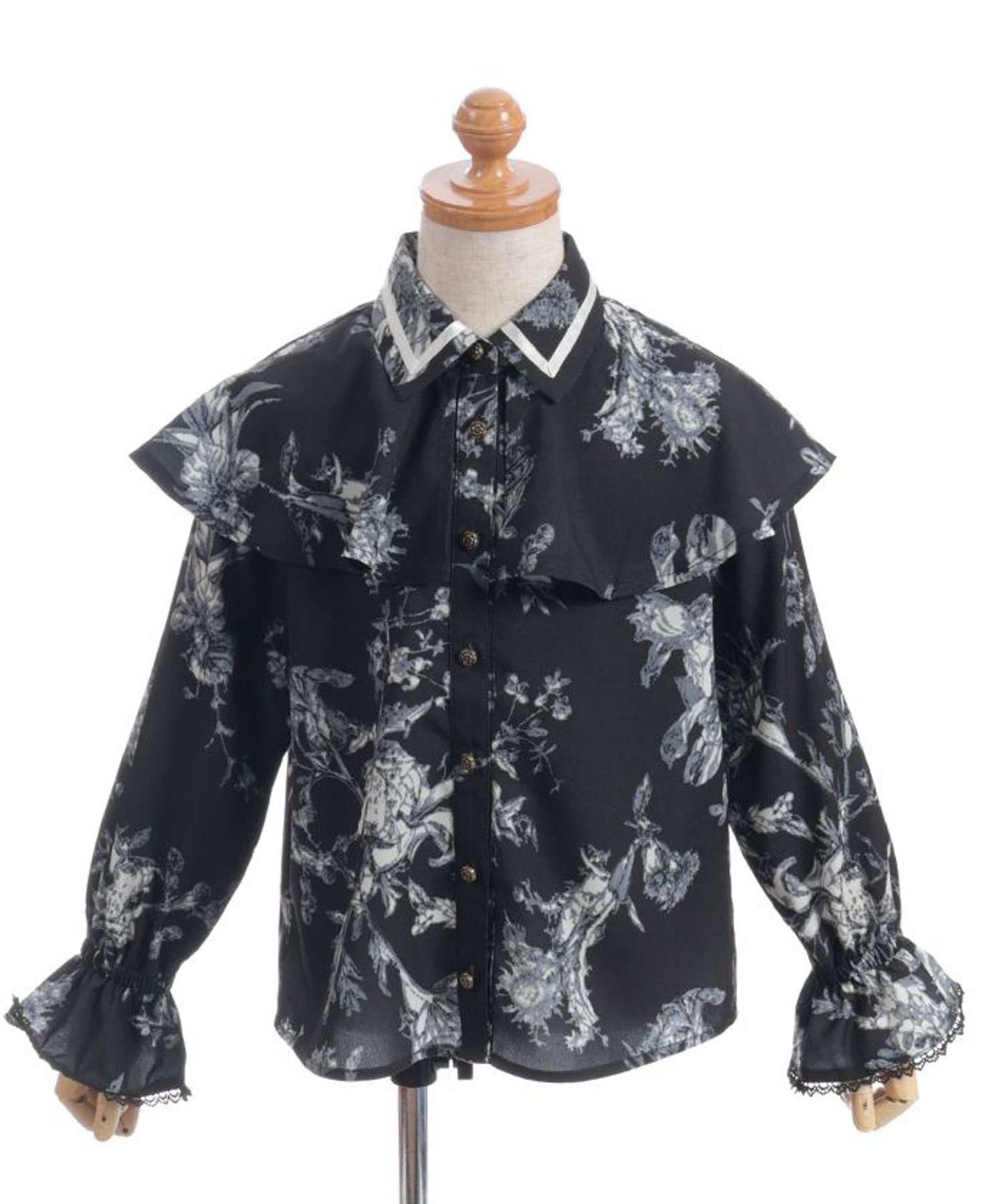 Классическая блузка-накидка Axes femme kids, Black