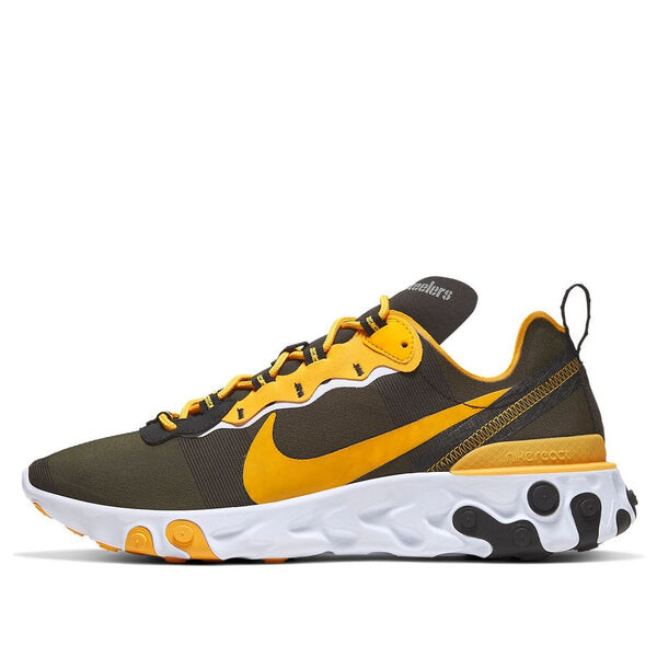 

Кроссовки nfl x react element 55 Nike, желтый