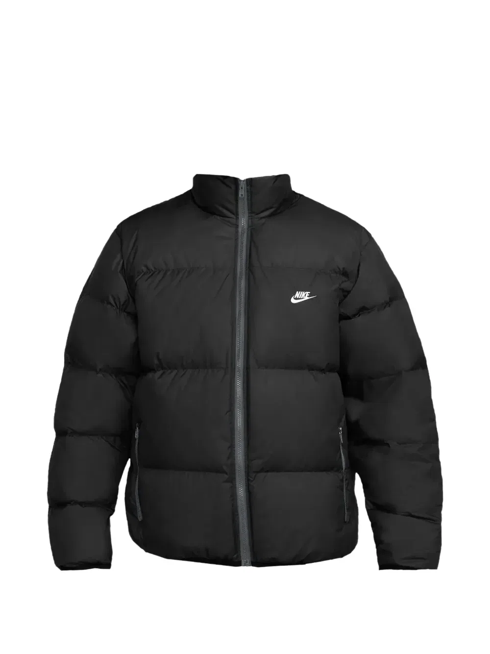 Пуховая куртка в спортивном стиле Nike, черный