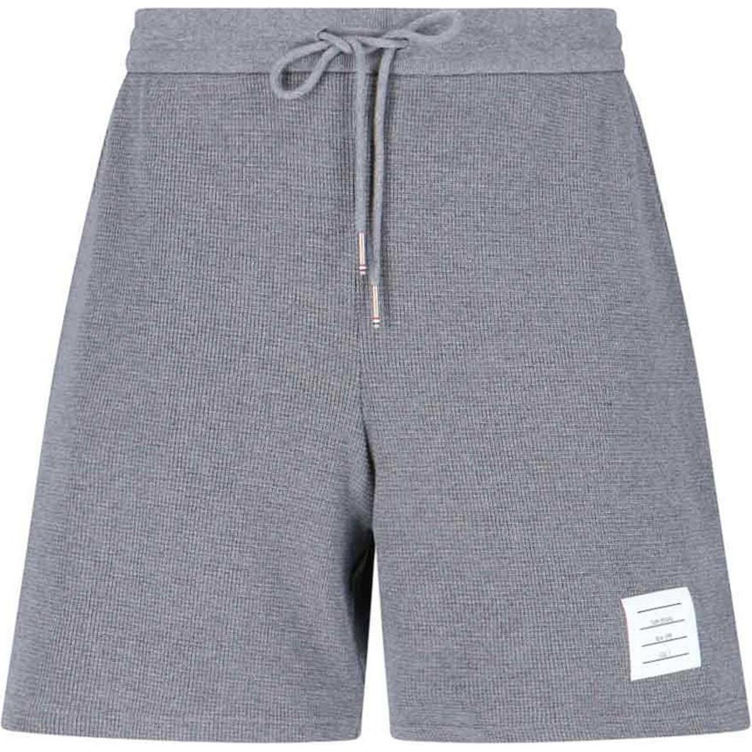 

Повседневные шорты мужские серые THOM BROWNE