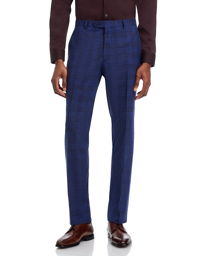 

Тональные брюки Slim Fit в клетку John Varvatos Star USA, мультиколор