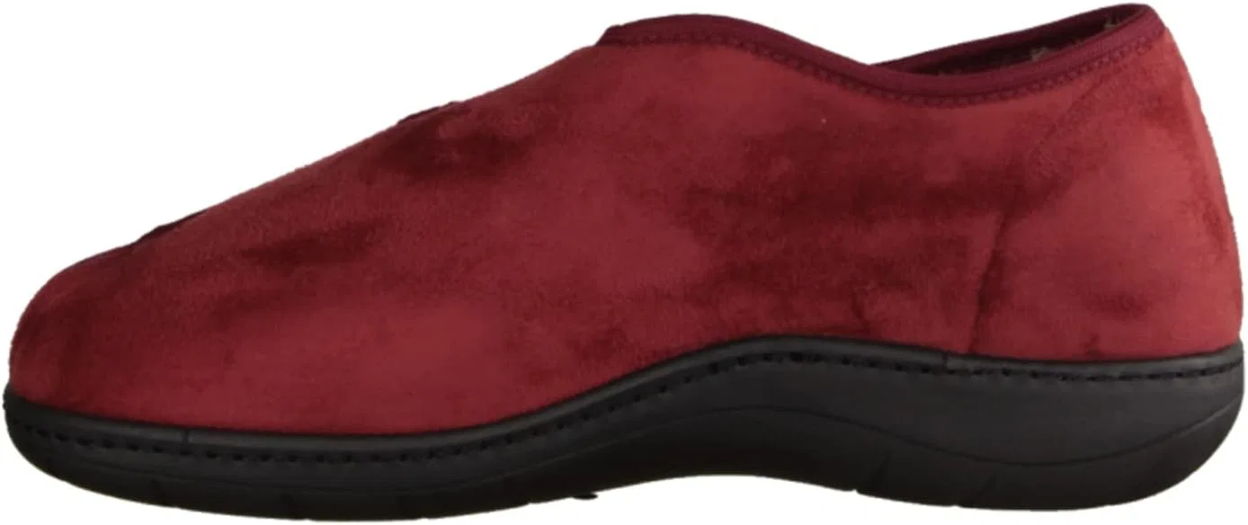 Liromed 476-3012 Bordo (Красные) Закрытые тапочки Мужская обувь Профилактика диабета Красные — фото 2