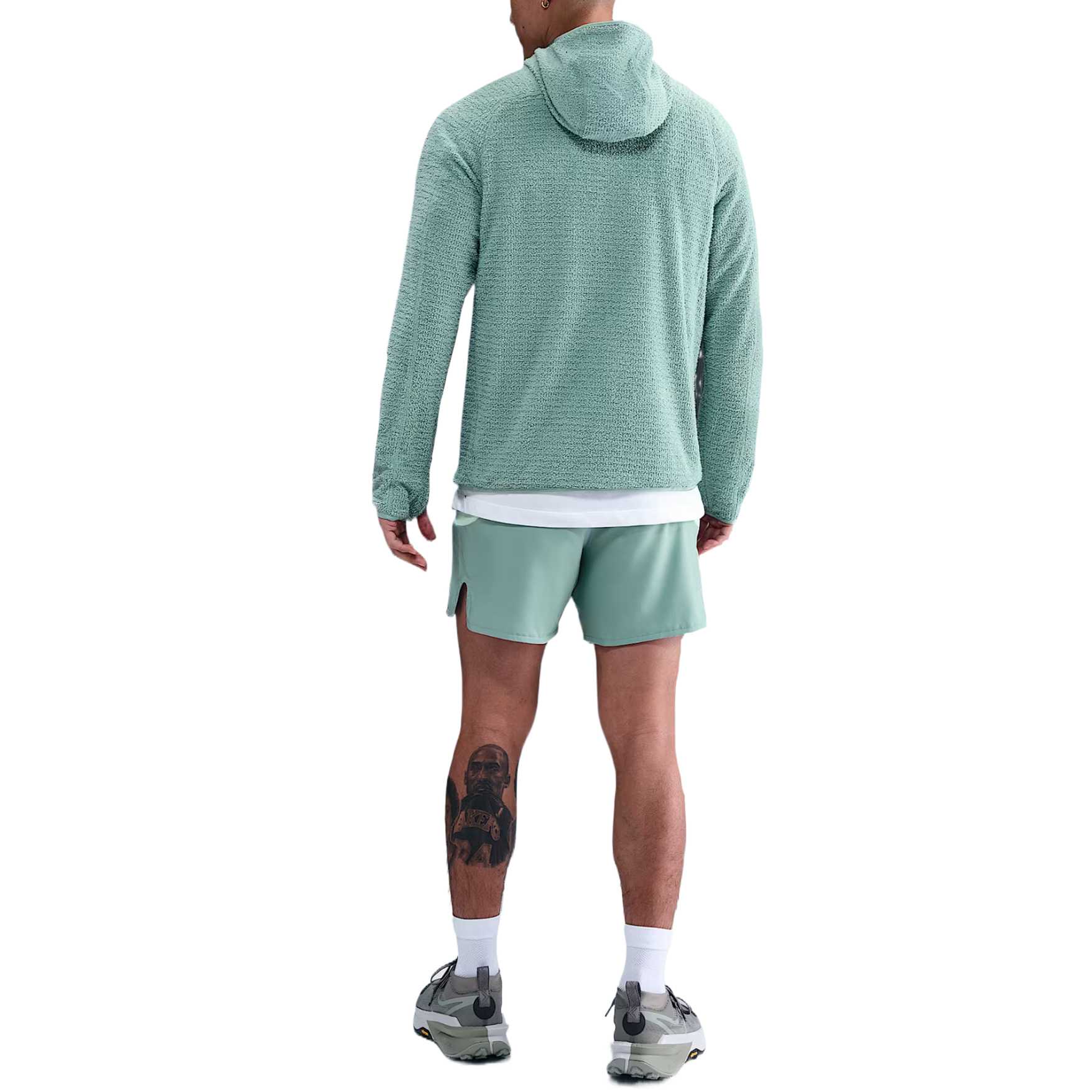 Мужская беговая куртка dri fit Nike, светло-зеленый — фото 4