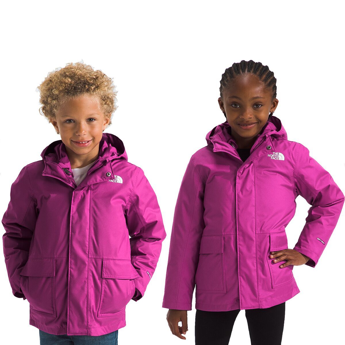 

Куртка триклим для малышей North down The North Face, цвет deep mulberry