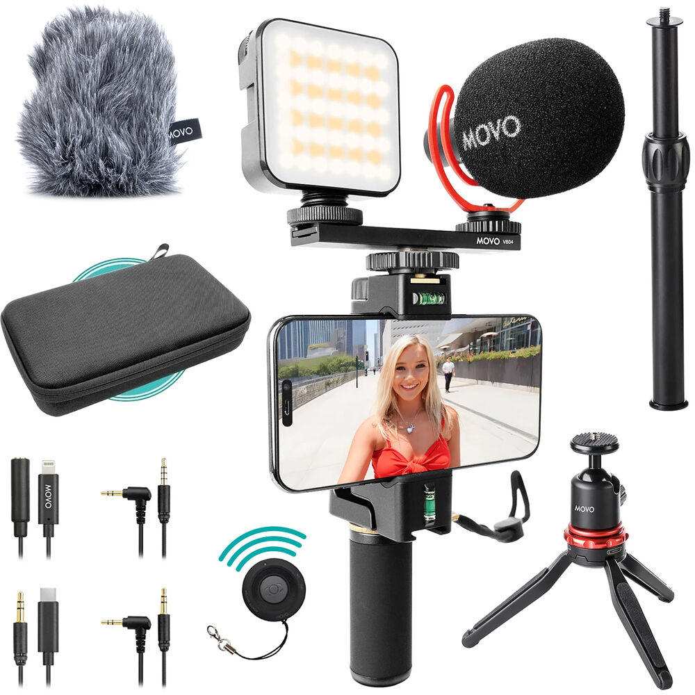 

Movo Photo iVlogger-PRO Vlogging Kit IVLOGGER-PRO