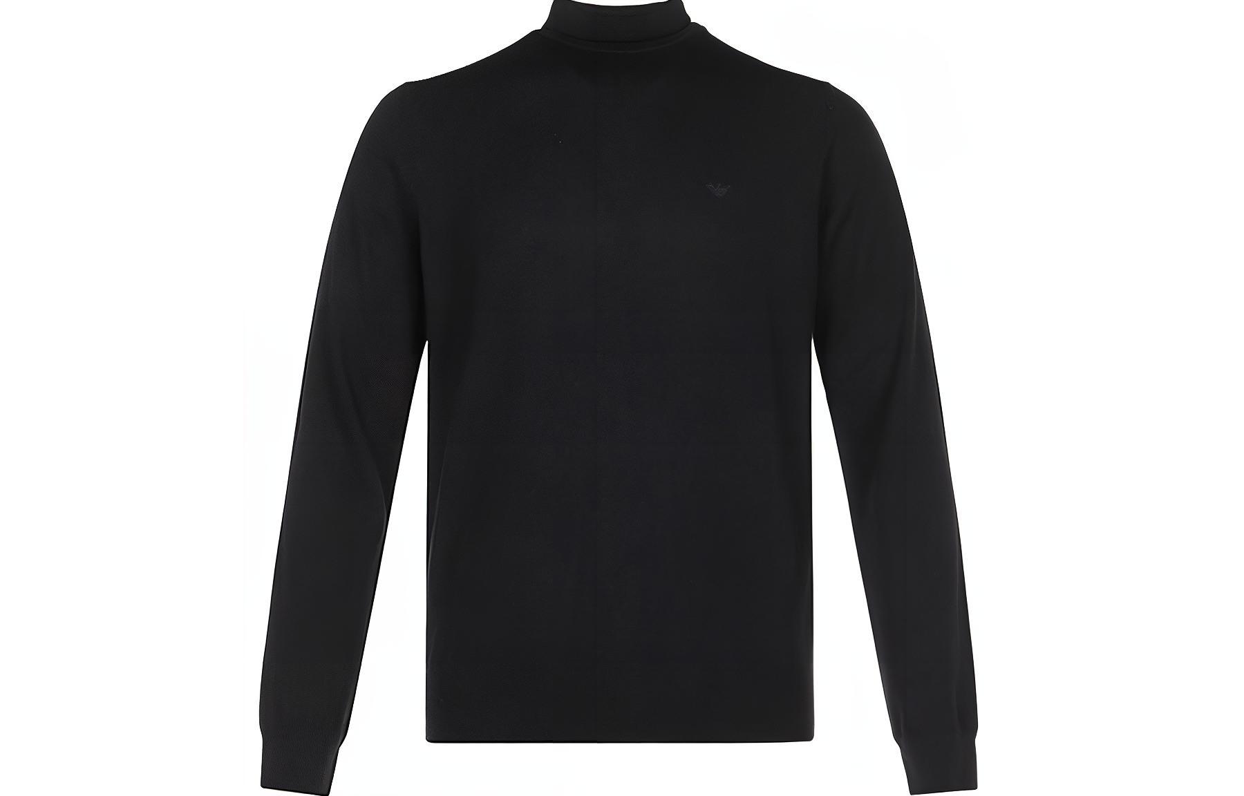 

EMPORIO ARMANI Вязаный свитер мужской black