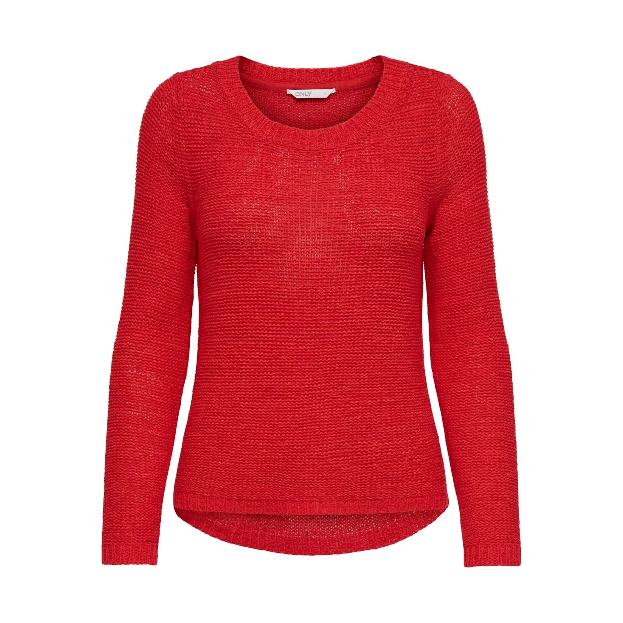

Only вязаный свитер "ONLGEENA XO L/S PULLOVER KNT NOOS", цвет Flame Scarlet