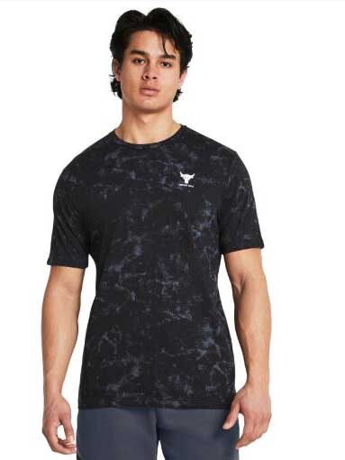 

Футболка Under Armour UA Pjt Rck Payof AOP Graphic, черный