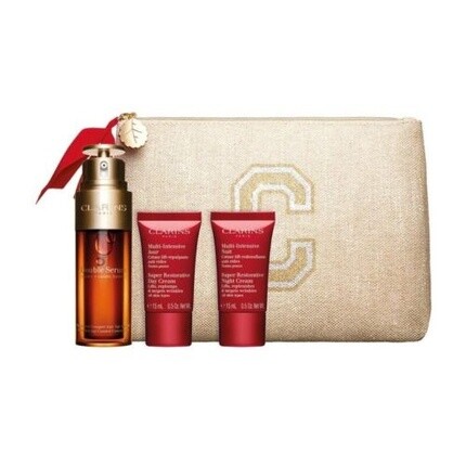 

CLARINS Двойная сыворотка и мультиинтенсивное антивозрастное средство