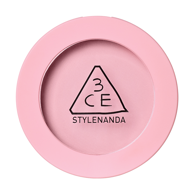 

3CE Румяна Pink Cool Smiley Face Monochrome для естественного контуринга, коррекции тона кожи и сияющего цвета лица 5g