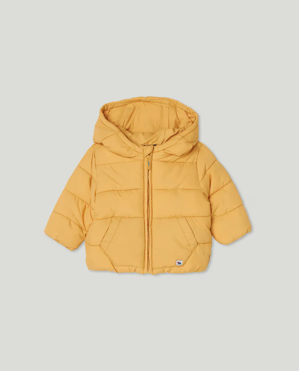 

Парка для мальчика с капюшоном Baby El Corte Inglés, цвет 370 Ocre