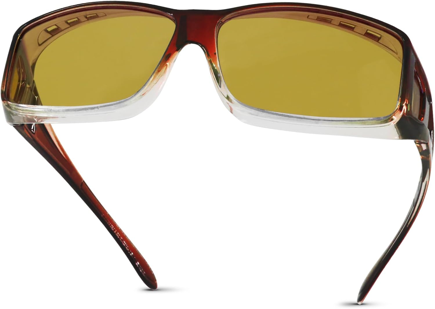 

Очки для вождения в ночное время для мужчин и женщин, надеваются поверх солнцезащитных очков, поляризованные, с защитой от бликов, HD-очки ночного видения FIMOSON, A12 Red Frame/ Night Vision Lens